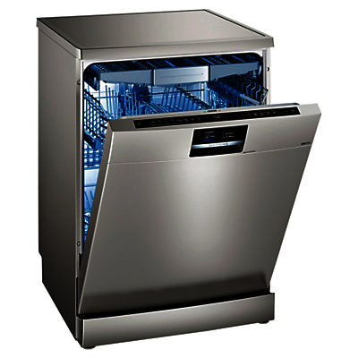Siemens SN277I01TG Freestanding Dishwasher, Stainless Steel Siemens SN277I01TG Freestanding Dishwasher, Stainless Steel